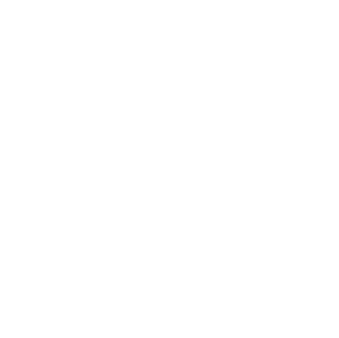 Stylized Geometric Flower on Transparent Background