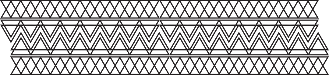 Abstract Black Shapes Vector with Transparent Background