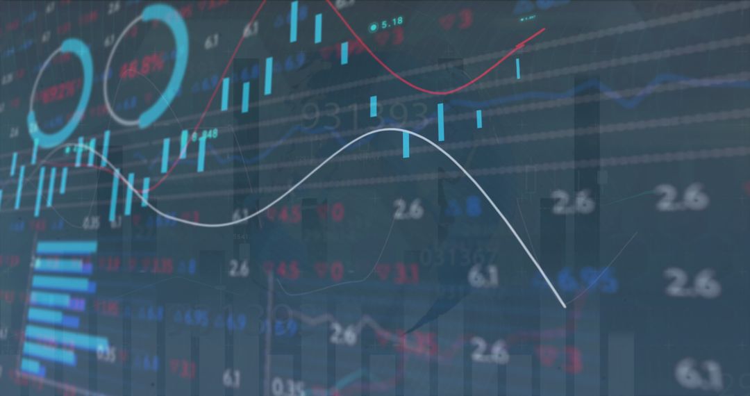 Digital Graphs and Data Overlays with Global Business Interface