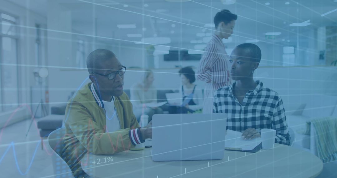 Diverse Team Evolving Financial Strategies in Modern Office