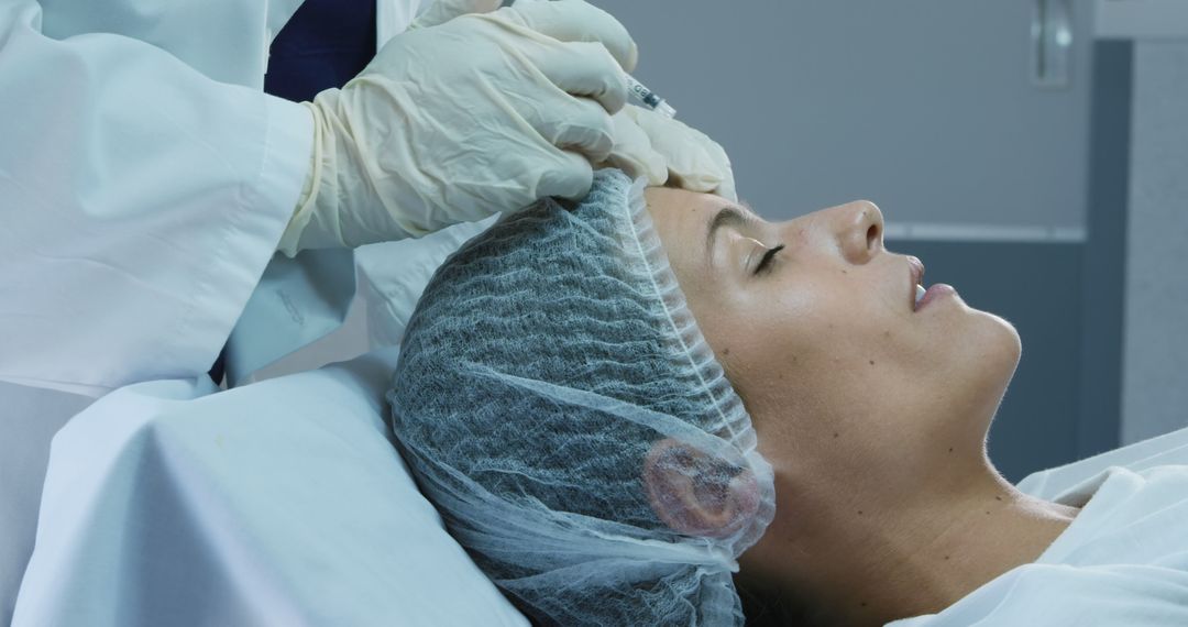 Doctor Administering Anesthesia to Patient Before Surgery - Free Images, Stock Photos and Pictures on Pikwizard.com