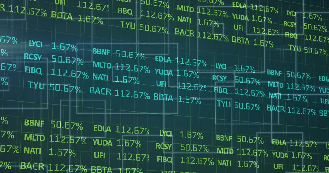 Dynamic Digital Statistics Display in Blue Tones