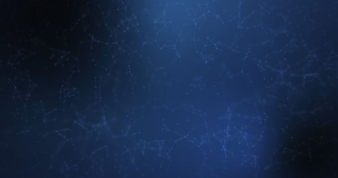 Blue Digital Network Connections Abstract Background