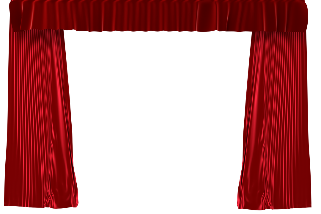 Elegant Red Inner Stage Theater Transparent Curtains - Download Free Stock Images Pikwizard.com