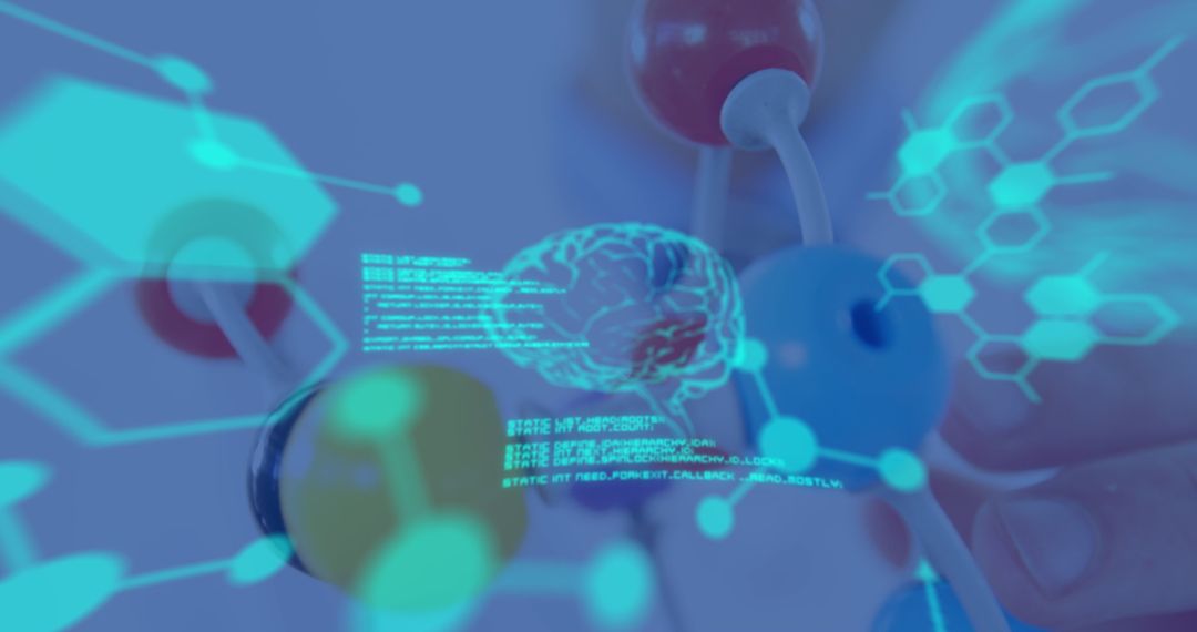 Digital Science Data Processing with Molecular Structure
