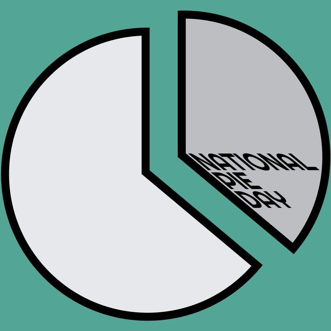 Clever Pie Chart Design Celebrating National Pie Day