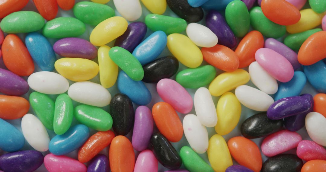 Colorful Jelly Beans Candy Assortment Background - Free Images, Stock Photos and Pictures on Pikwizard.com