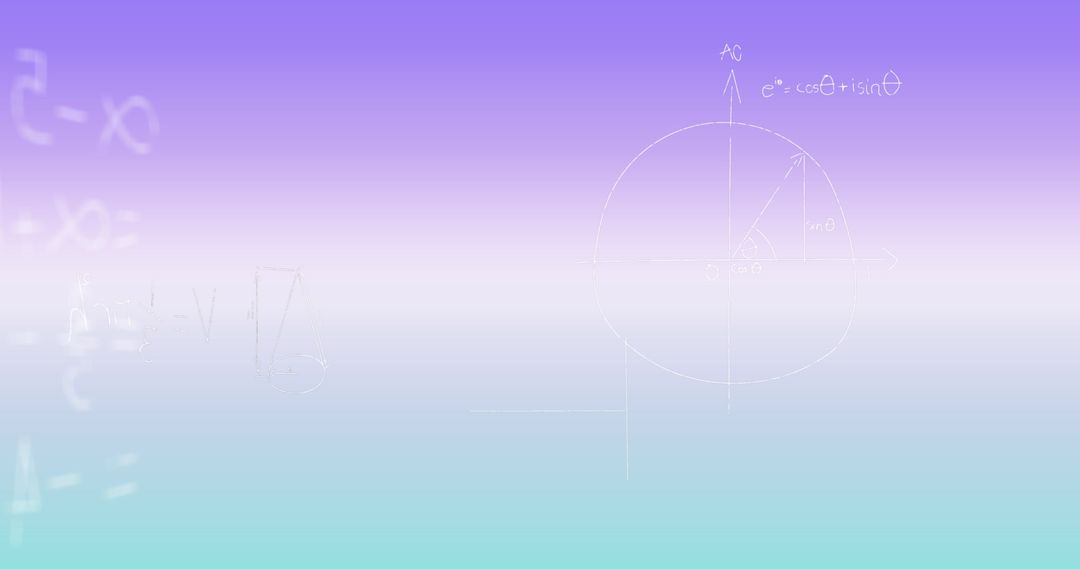 Mathematical Formulas on Gradient Backdrop