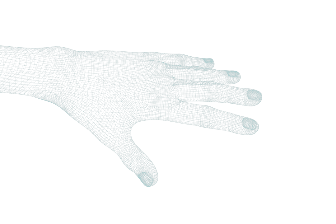 3D Transparent Render of Hand with Futuristic Grid Design - Download Free Stock Images Pikwizard.com