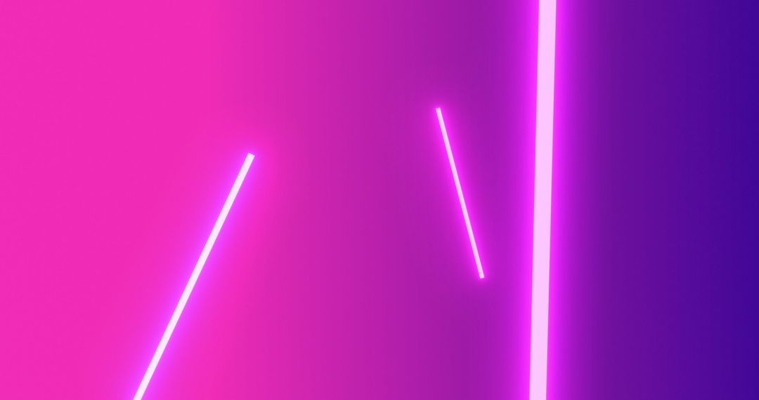 Vibrant Neon Lights Creating Dynamic Abstract Pattern