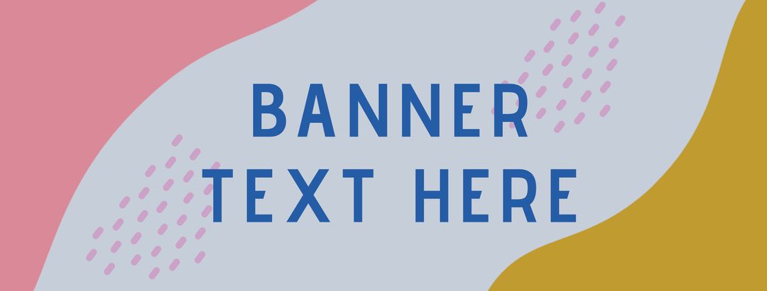 Colorful Abstract Banner for Event Promotion