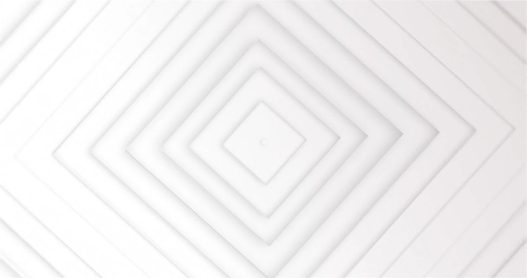 Symmetrical Pulsating White Squares