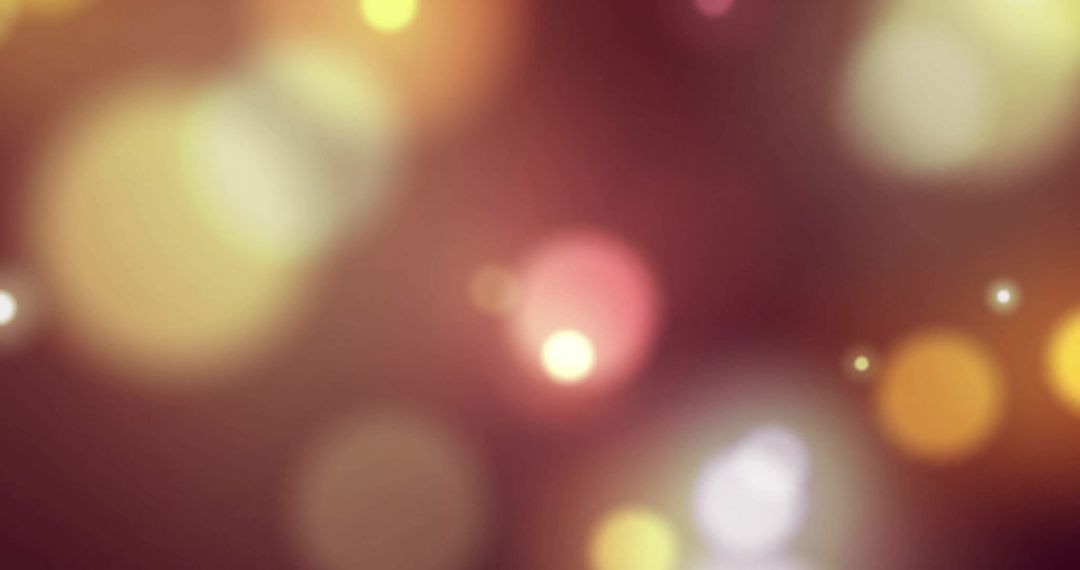 Colorful Blurred Light Bokeh Background Celebration