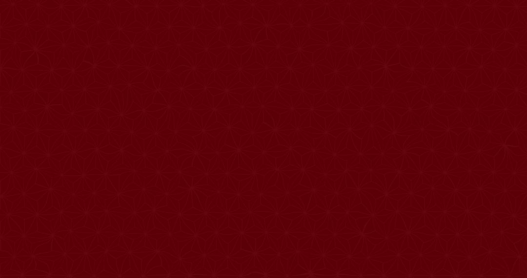 Red Background with Traditional Circle Patterns