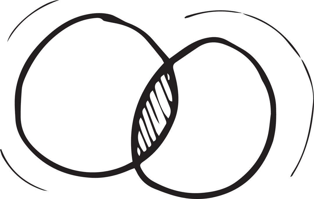 Venn Diagram with Overlapping Transparent Circles