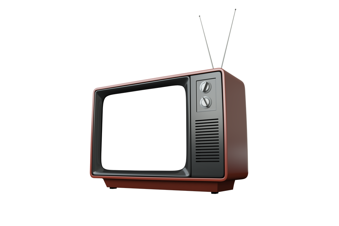 Retro TV on Transparent Background Illustrating Entertainment and Communication - Download Free Stock Images Pikwizard.com