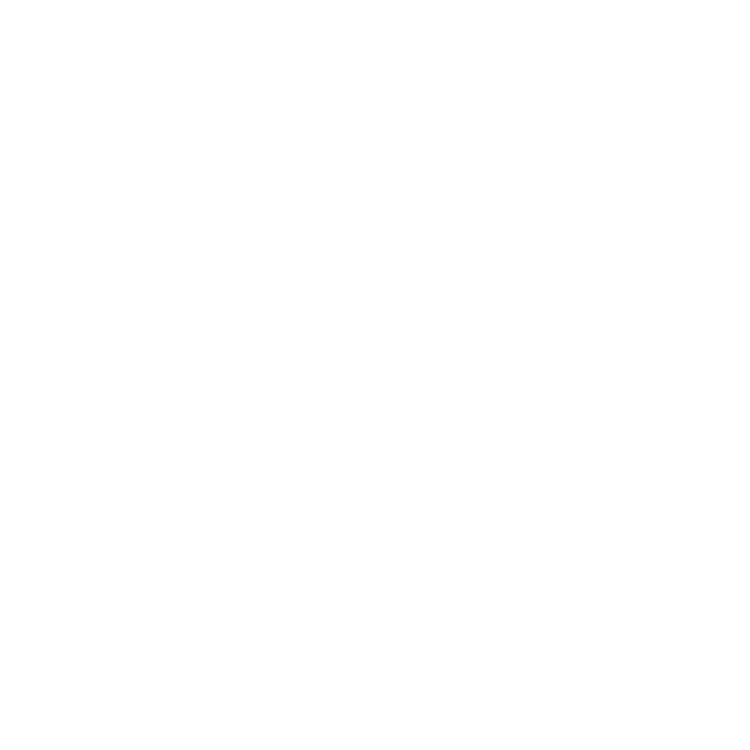 Patterned 50 Number in White on Transparent Background