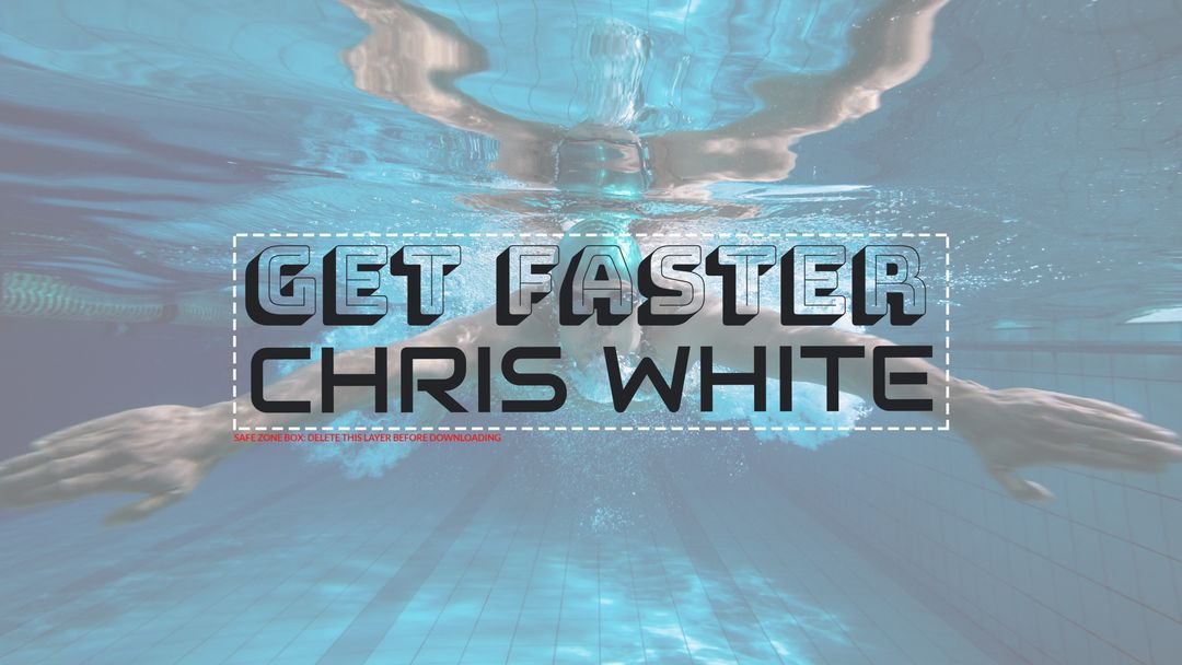 Swimmer Displaying Speed and Skill in Pool - Download Free Stock Templates Pikwizard.com