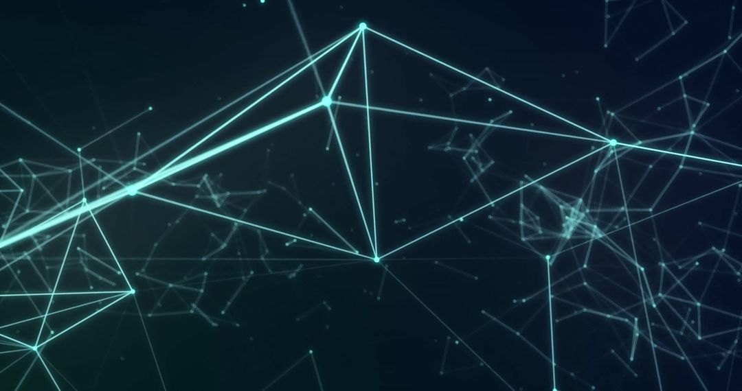 Digital Network Connections Interface Abstract Background