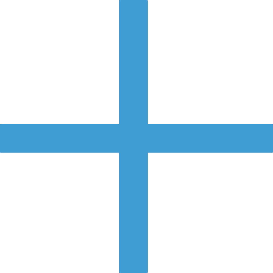 Digital Blue Cross Illustration on Transparent Background