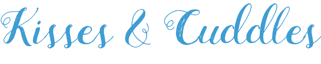 Kisses and Cuddles Transparent Text Vector Graphic