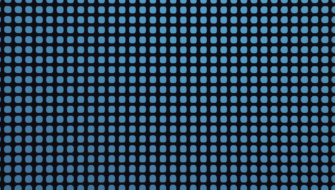Seamless Blue Rounded Squares Grid Pattern