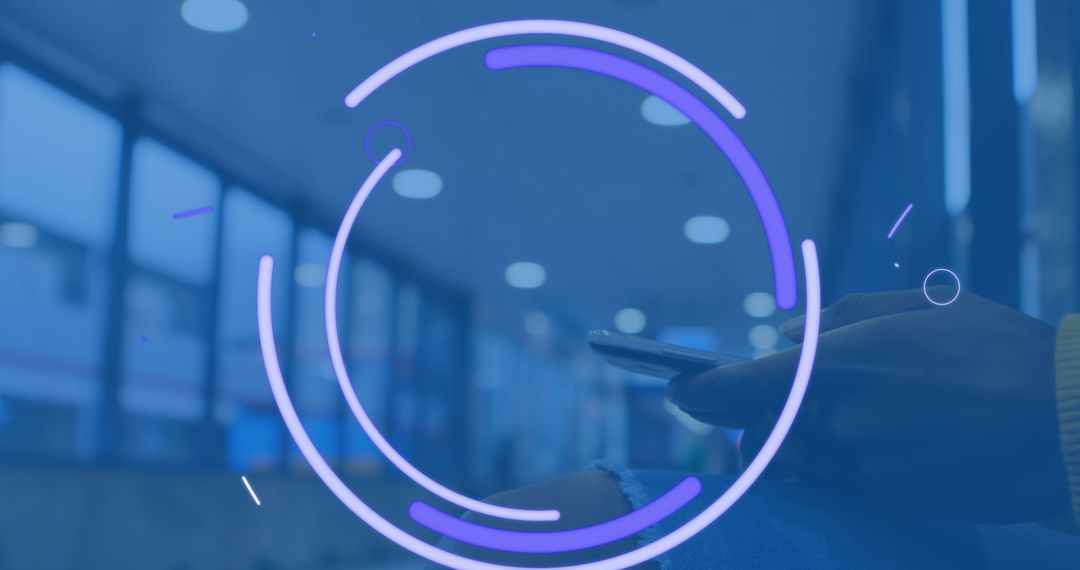 Digital Interface Overlay with Smartphone Use