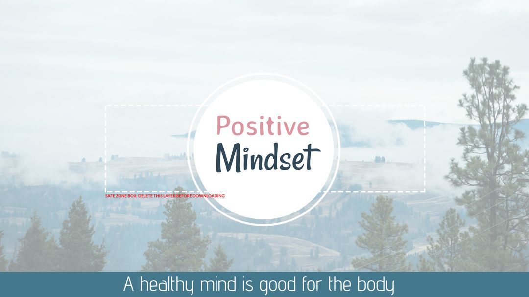 Positive Mindset with Serene Landscape Inspiration