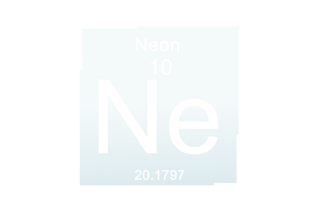 Isolated Neon Periodic Table Entry with Transparent Background - Download Free Stock Images Pikwizard.com