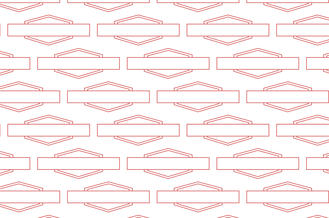Abstract Red Geometric Pattern on Transparent Background