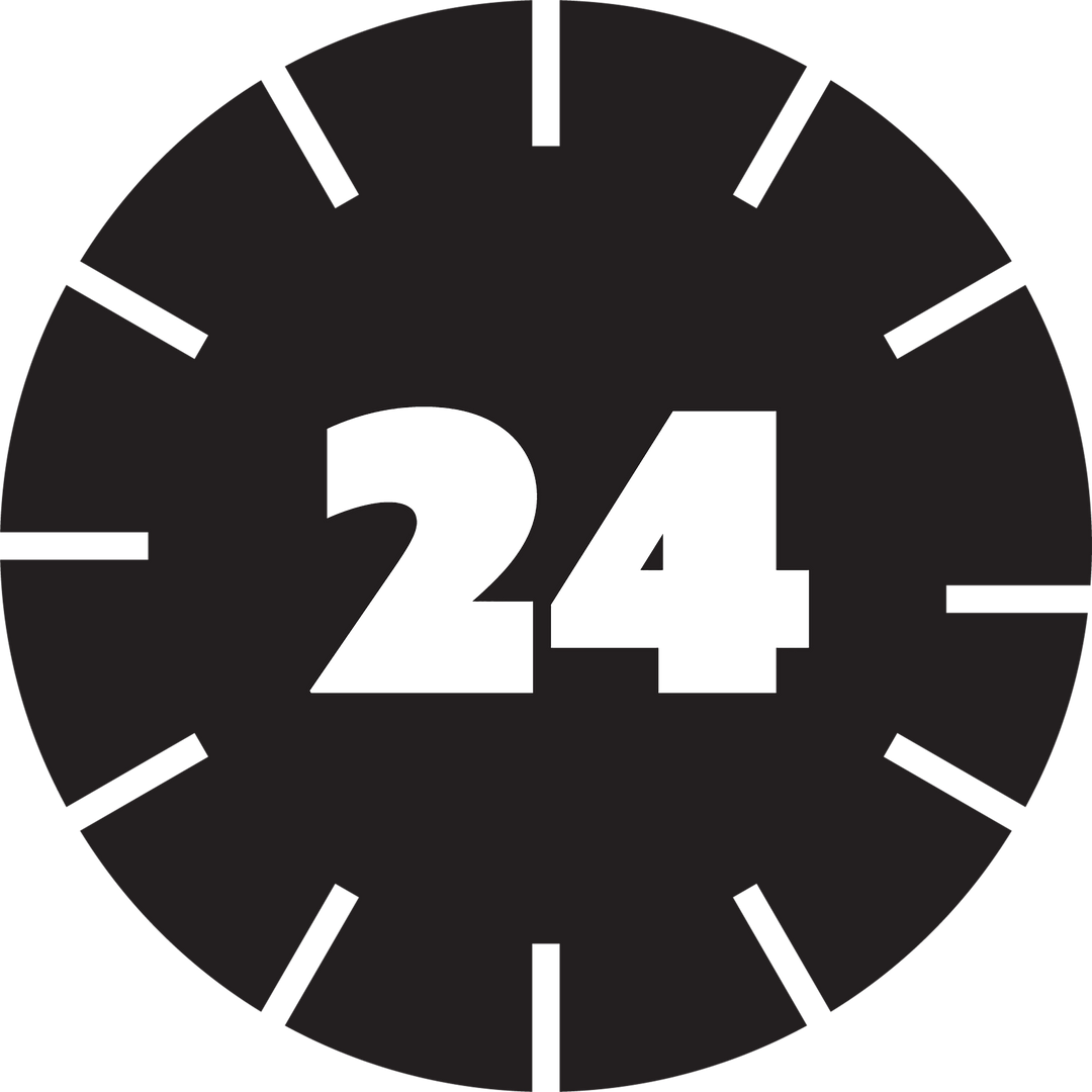 Transparent Digital Clock with 24 Number for Time Concepts - Download Free Stock Images Pikwizard.com