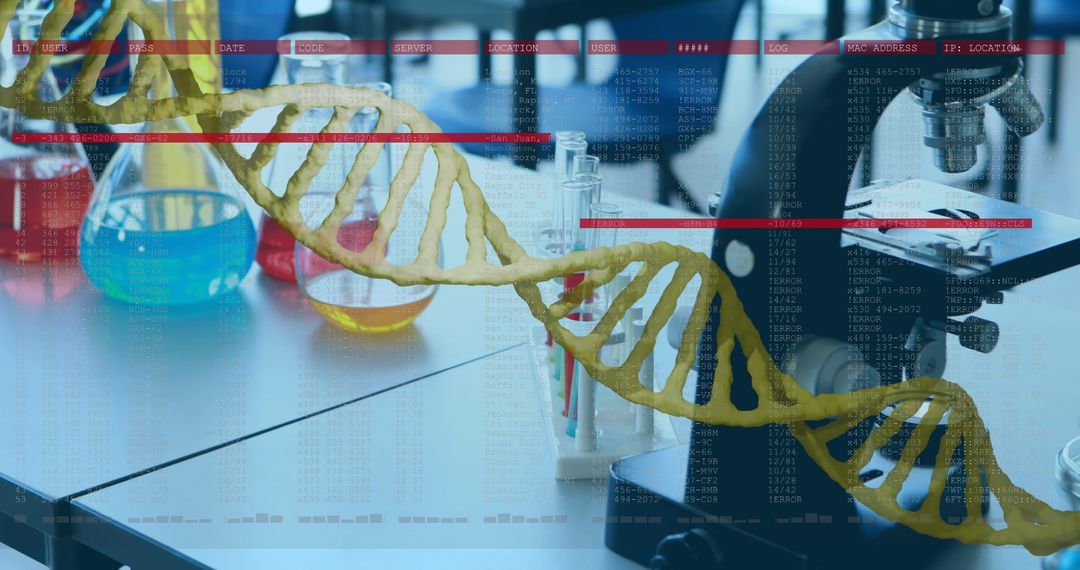 Digital Interface of DNA Strand and Laboratory Setting