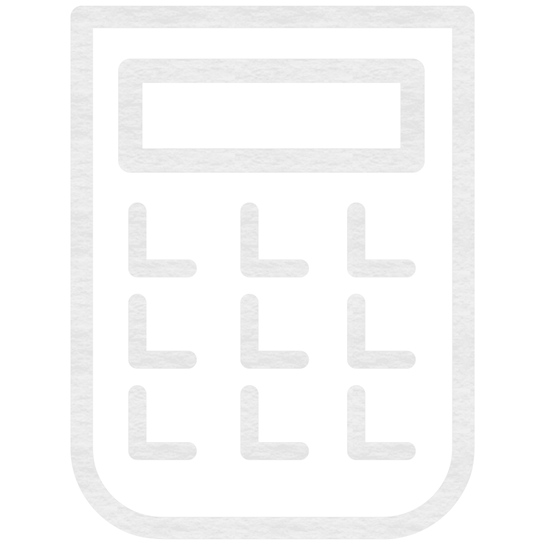 Transparent Calculator Icon for Education and Mathematics
