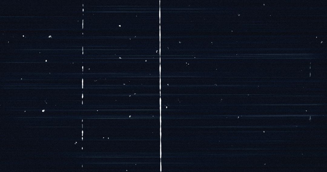 Abstract Digital Glitch White Lines Looping Seamlessly