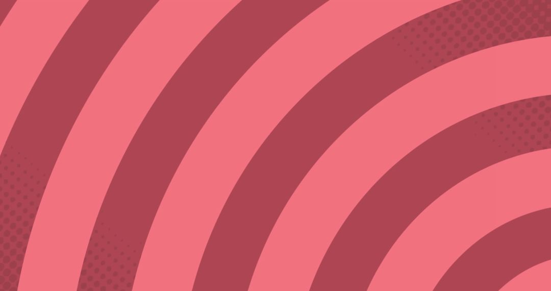 Abstract Red Arches – Modern Curved Pattern Background