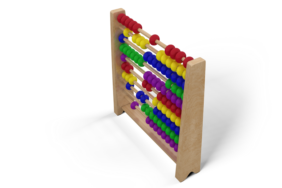 Colorful Wooden Abacus for Children with Transparent Background - Download Free Stock Images Pikwizard.com