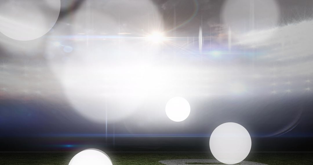 Dynamic Abstract Lights Over Soft Focused Field