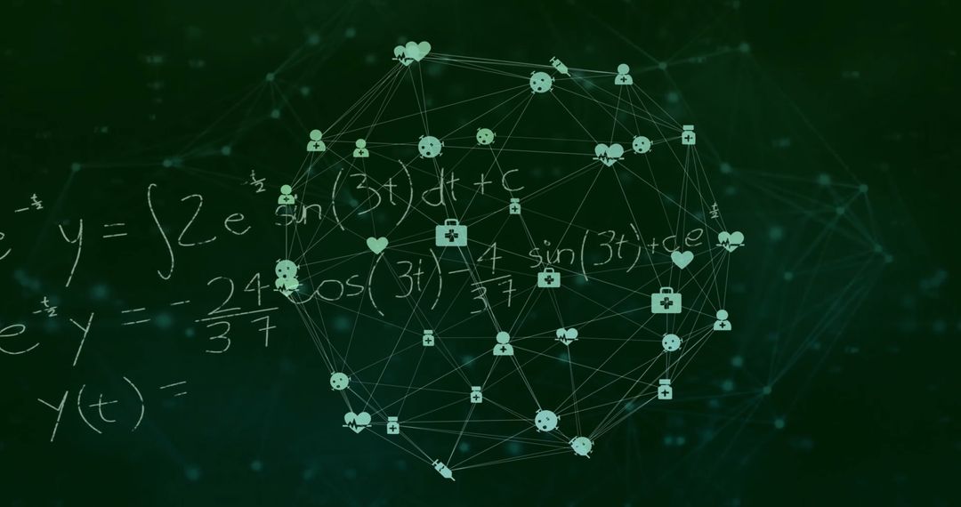 Digital Health Network with Mathematical Overlay