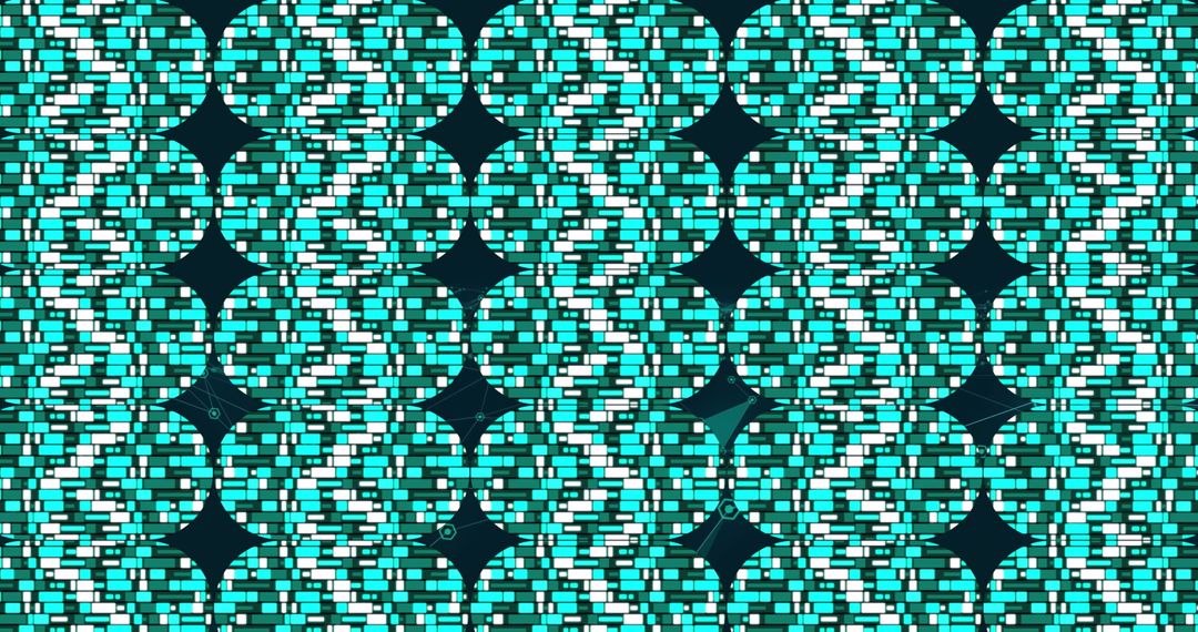 Abstract Geometric Design with Vertically Hanging Gems