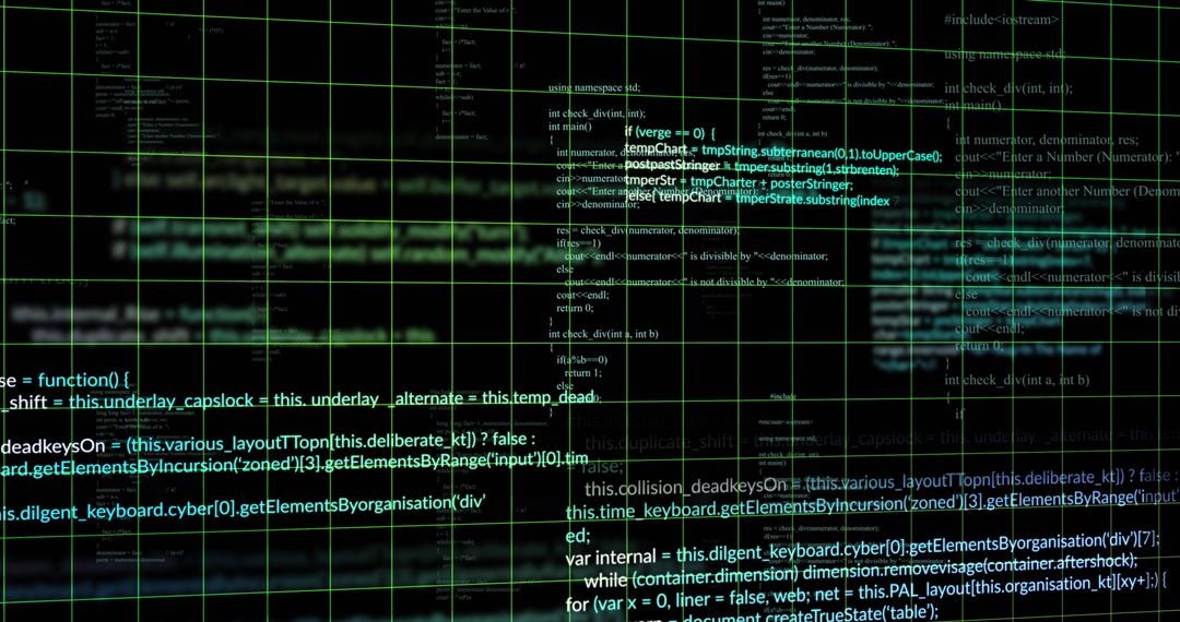 Abstract Digital Interface with Data Processing Code - Free Images, Stock Photos and Pictures on Pikwizard.com
