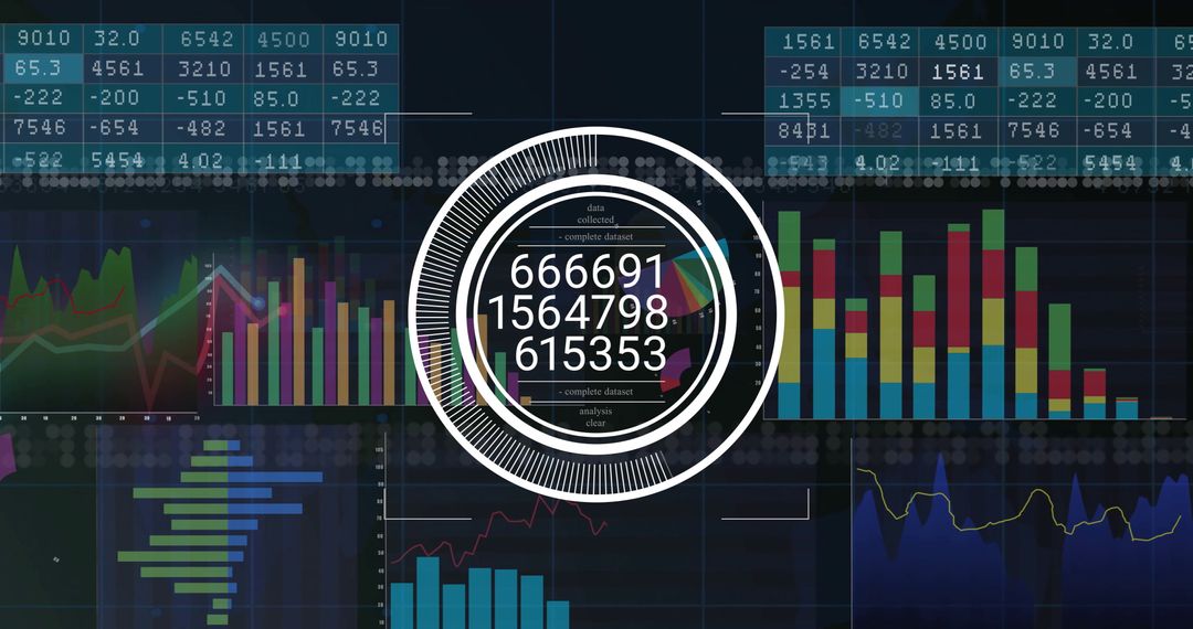 Interactive Data Visualization Dashboard with Charts and Infographics