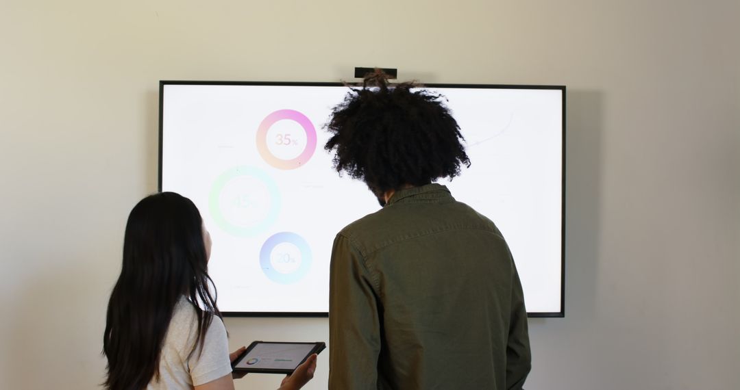 Professional Collaboration at Office Presentation