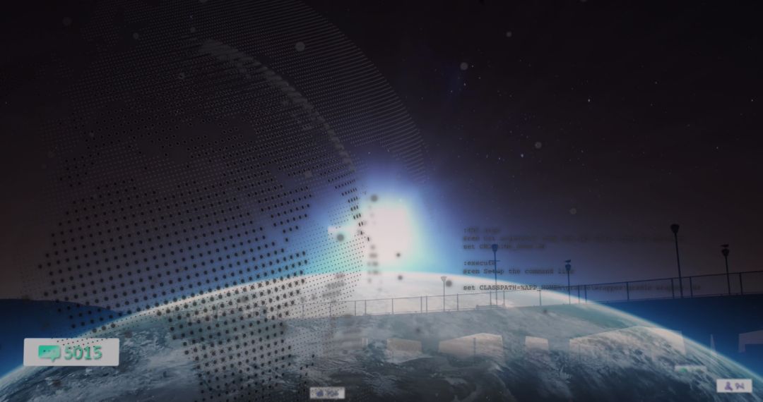 Global Digital Technology and Data Analytics Concept