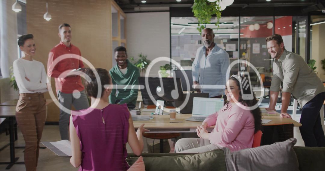 Diverse Team Engaging in a Creative Business Meeting