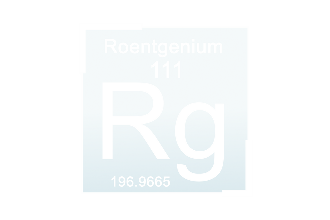 Roentgenium Element Symbol on Transparent Background - Science Illustration - Download Free Stock Images Pikwizard.com