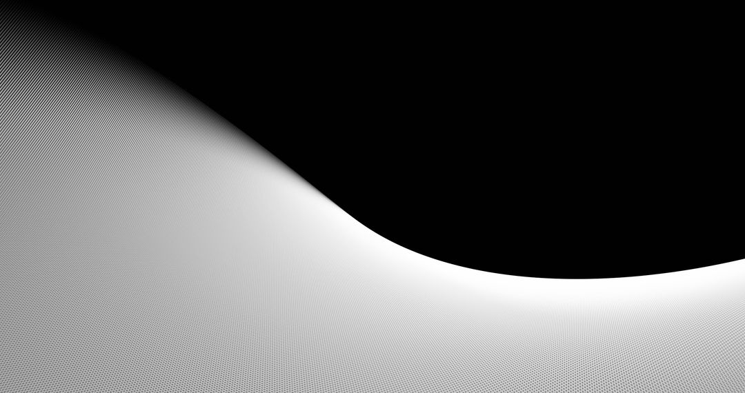 Elegant Whirlpool DNA Strand on Monochrome Canvas