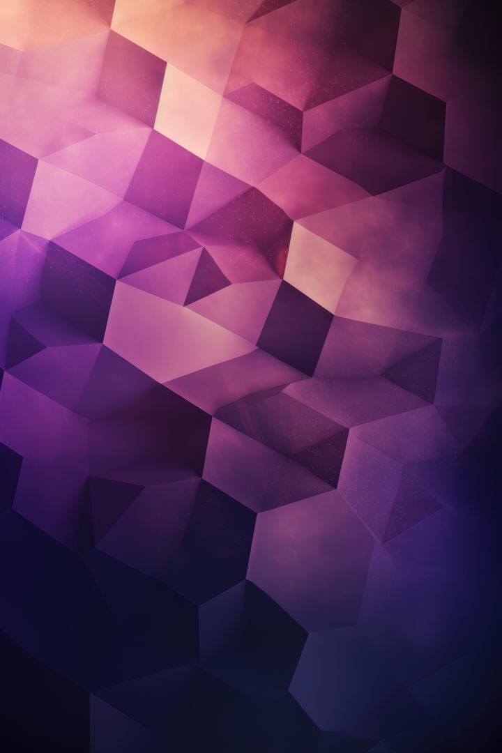 Purple polygon background, created using generative ai technology - Free Images, Stock Photos and Pictures on Pikwizard.com