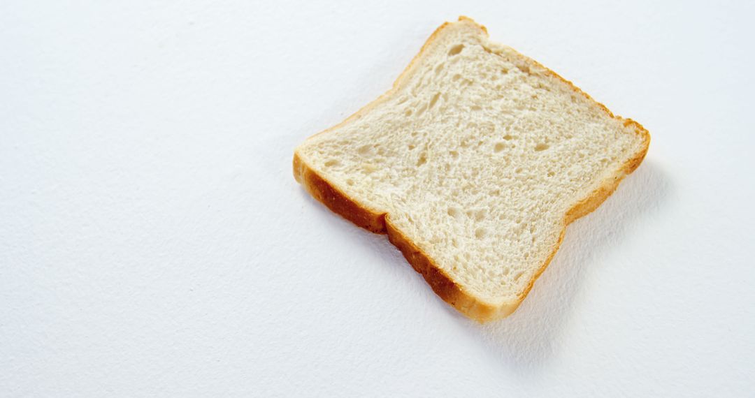 Single Slice of White Bread - Free Images, Stock Photos and Pictures on Pikwizard.com