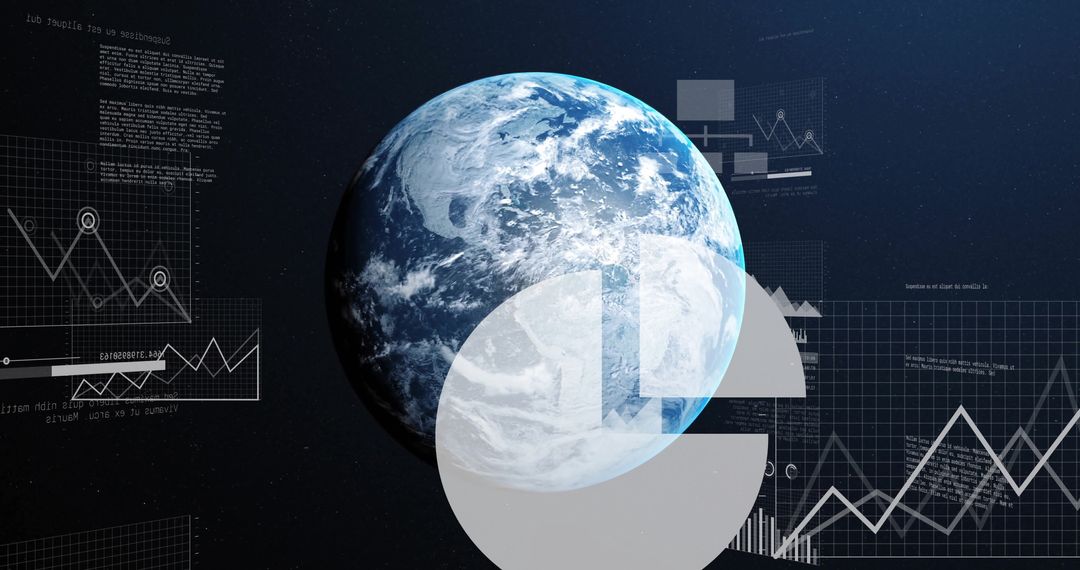 Earth With Digital Analytics Data Space Interface