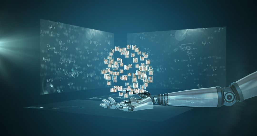 Robotic Arm Showcasing Digital Transformation in Business